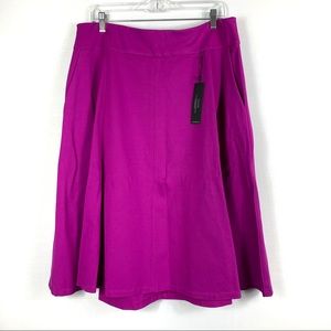 NWT Lane Bryant "PONTE" Skirt